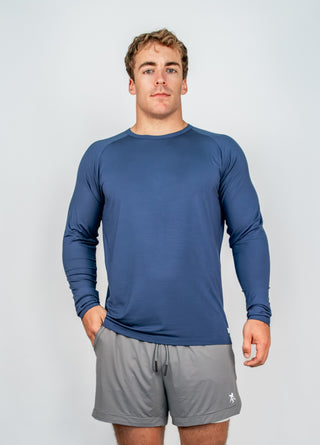 Siveo Men's Long Sleeve Patch Logo