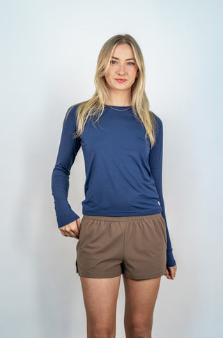 Siveo Women's Long Tee Patch Logo